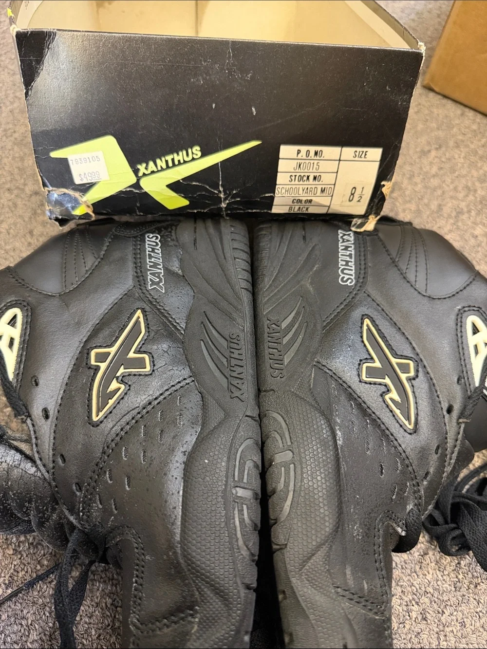 Xanthus School House Vintage 1990s Deadstock Sneakers — Multiple Sizes